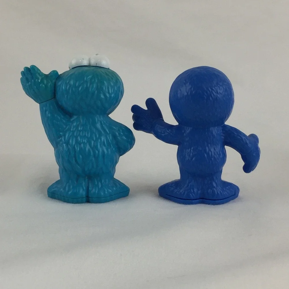 Hasbro Sesame‎ Street Toy Figures 3in Elmo Cookie Monster Abby Oscar Grover